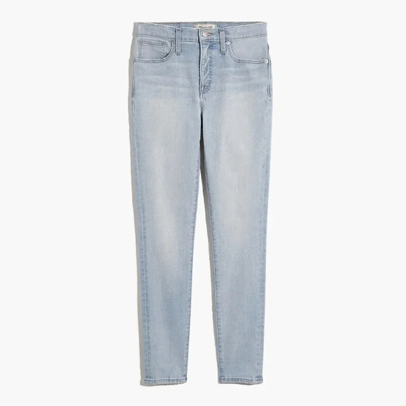 Madewell 9" Mid-Rise Skinny CropJeans in Coolmax Denim Edition - Picture 7 of 8